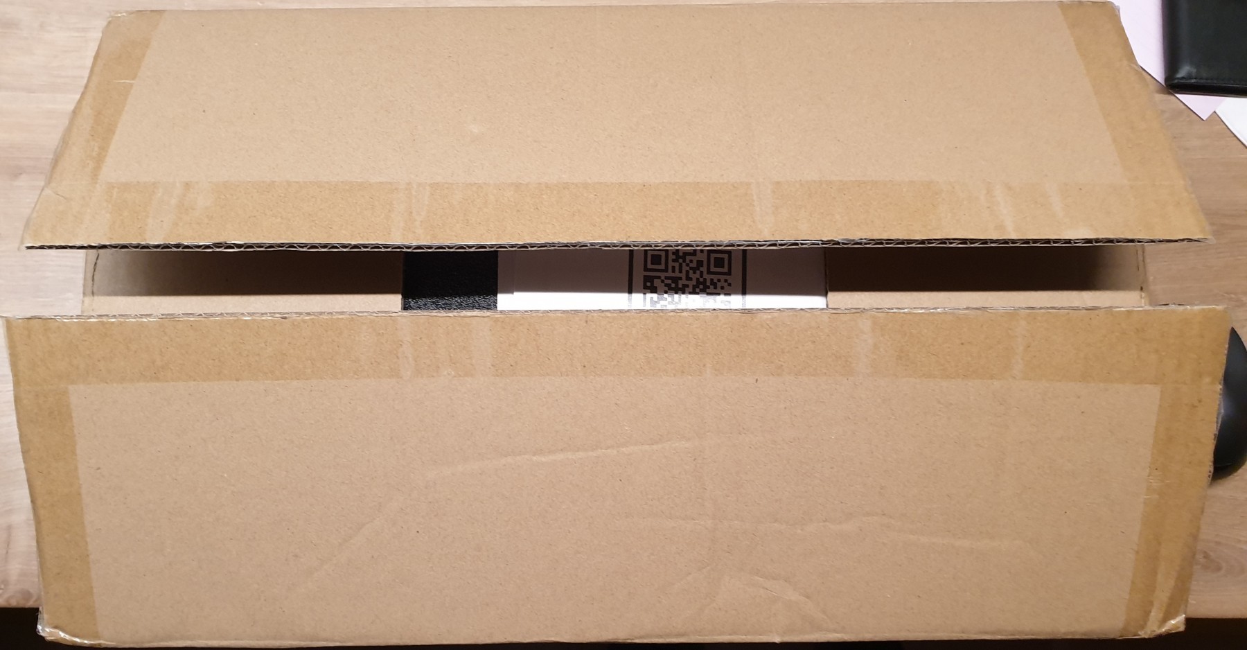Das Paket ist eingetroffen